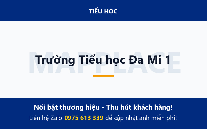 Trường Tiểu học Đa Mi 1