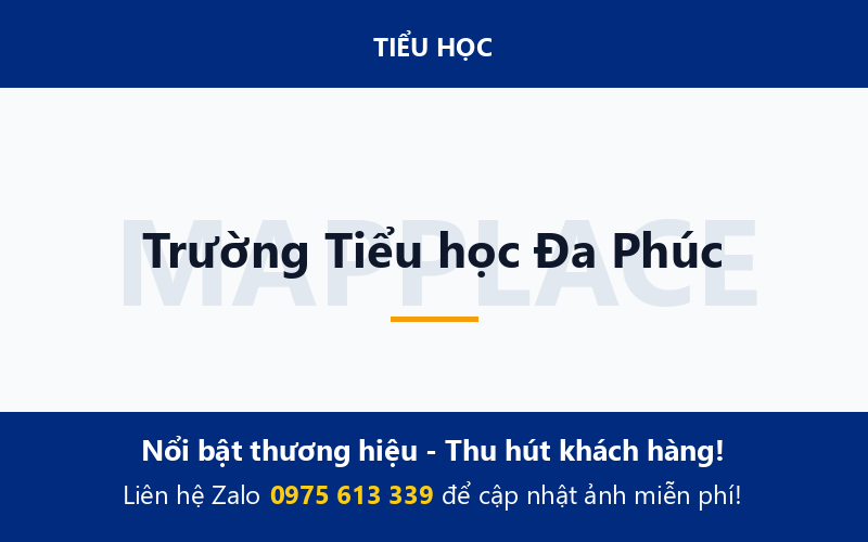 Trường Tiểu học Đa Phúc