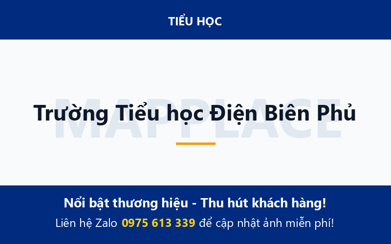 Trường Tiểu học Điện Biên Phủ