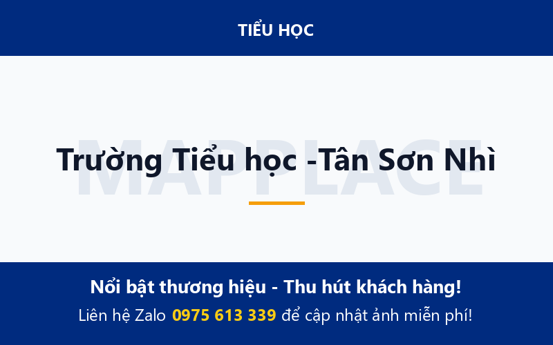 Trường Tiểu học -Tân Sơn Nhì