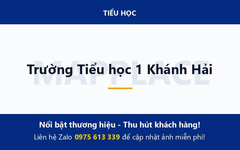 Trường Tiểu học 1 Khánh Hải