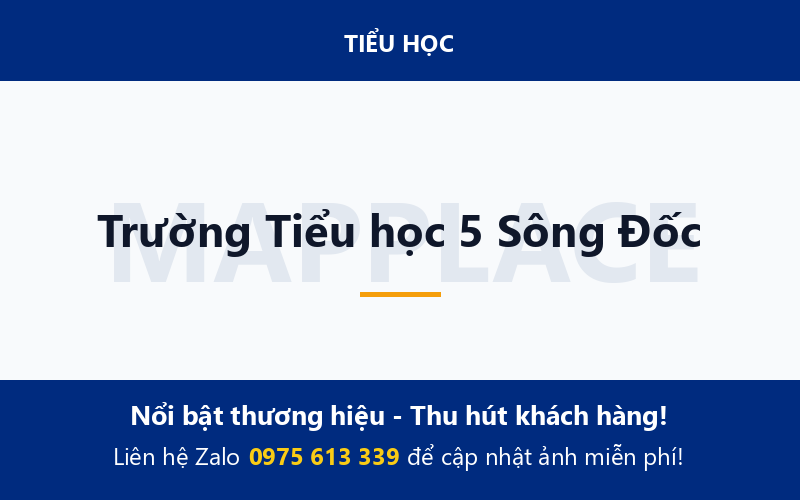 Trường Tiểu học 5 Sông Đốc