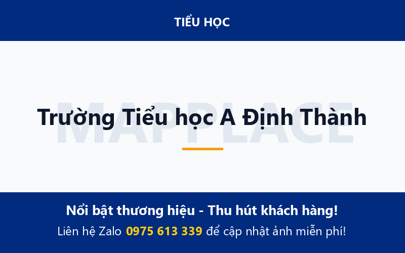 Trường Tiểu học A Định Thành