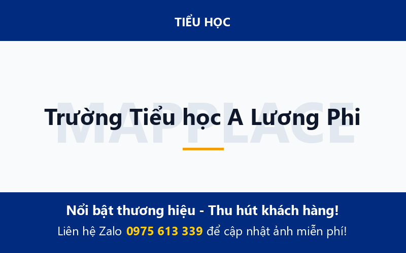 Trường Tiểu học A Lương Phi