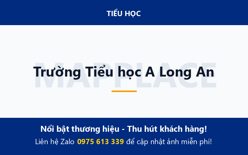 Trường Tiểu học A Long An