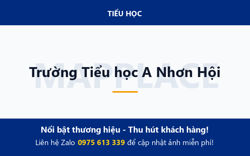 Trường Tiểu học A Nhơn Hội