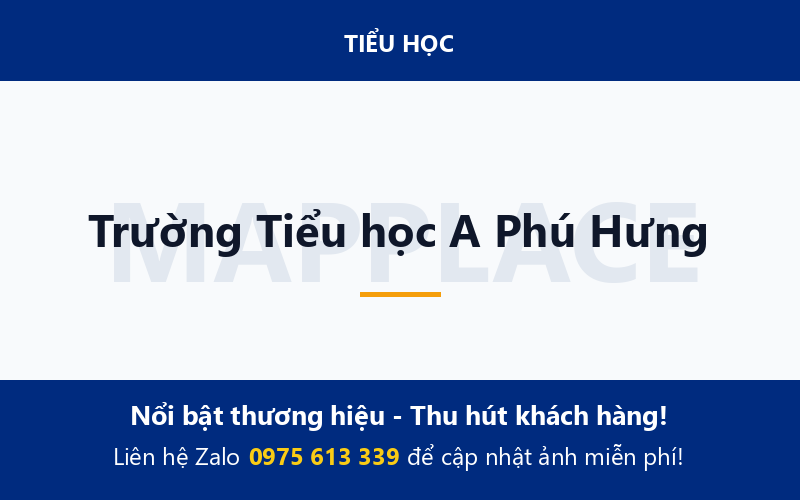 Trường Tiểu học A Phú Hưng