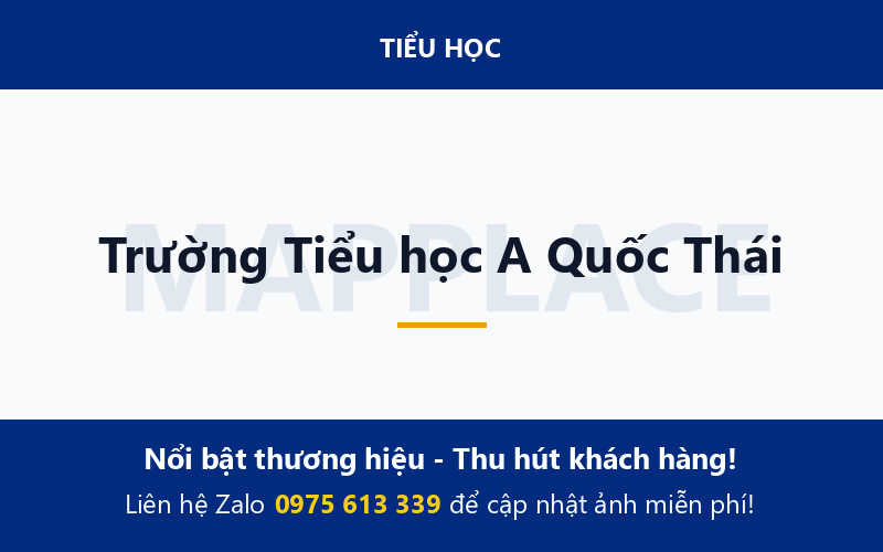 Trường Tiểu học A Quốc Thái