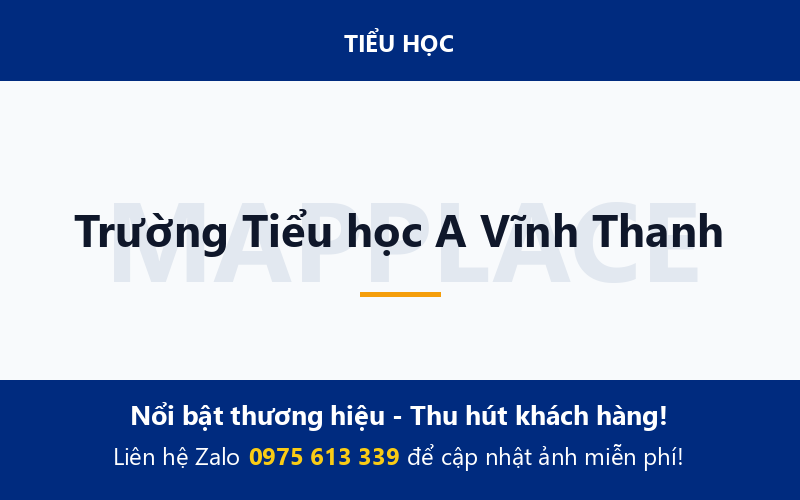 Trường Tiểu học A Vĩnh Thanh
