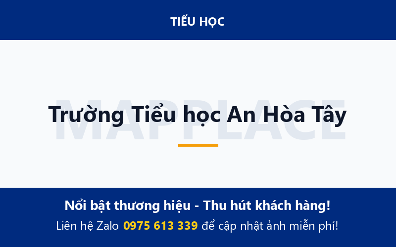 Trường Tiểu học An Hòa Tây