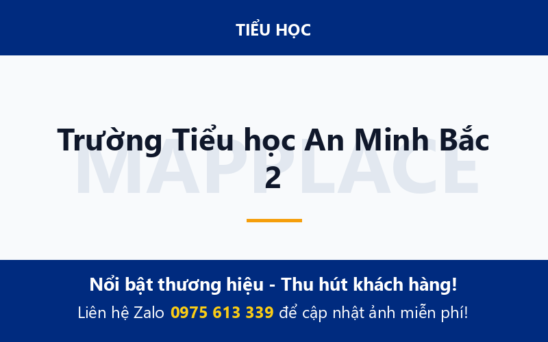 Trường Tiểu học An Minh Bắc 2