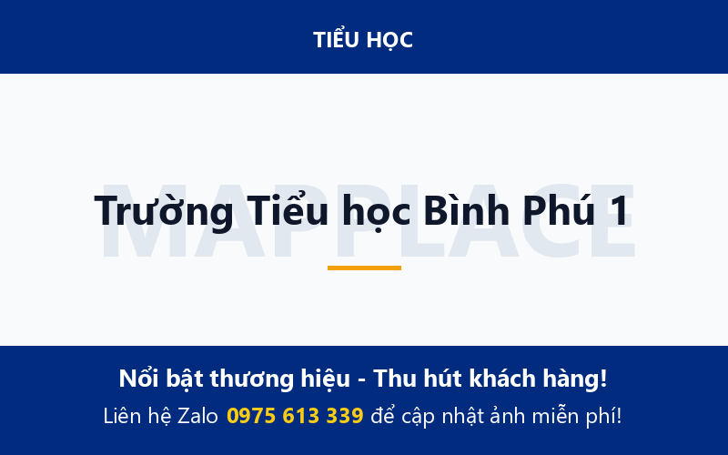 Trường Tiểu học Bình Phú 1