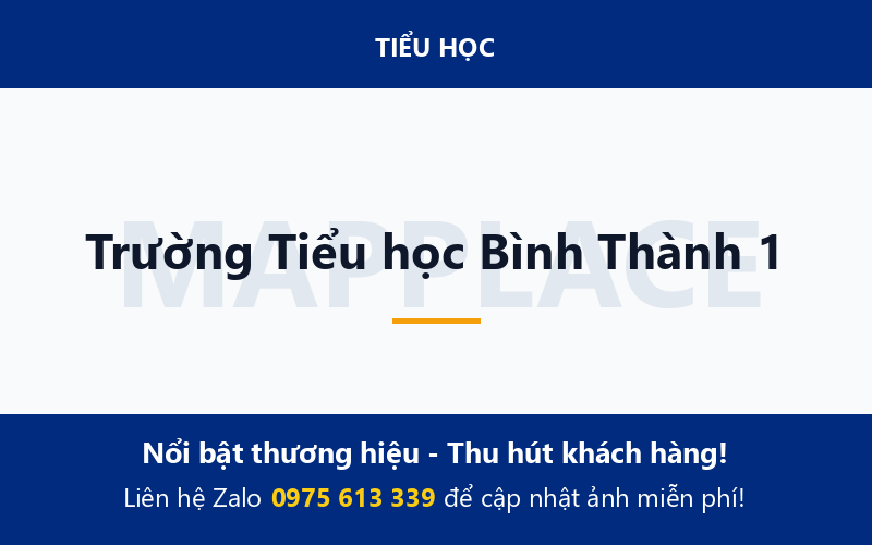 Trường Tiểu học Bình Thành 1