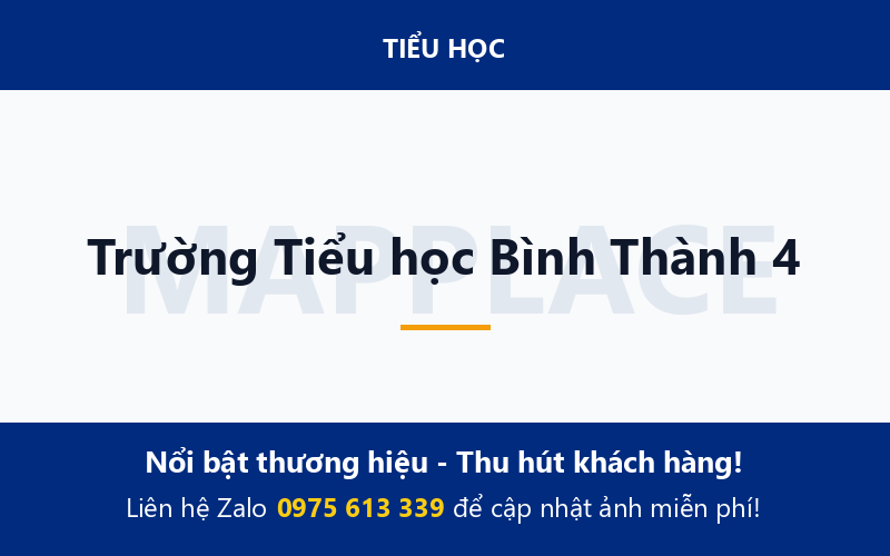 Trường Tiểu học Bình Thành 4