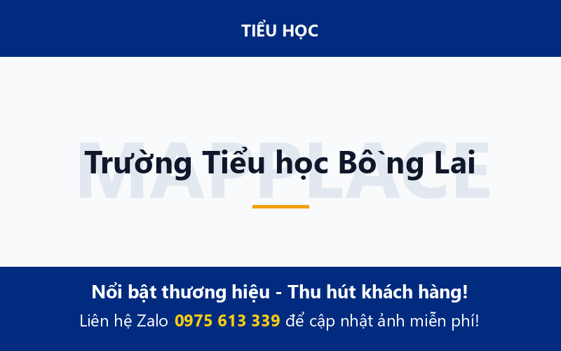 Trường Tiểu học Bồng Lai