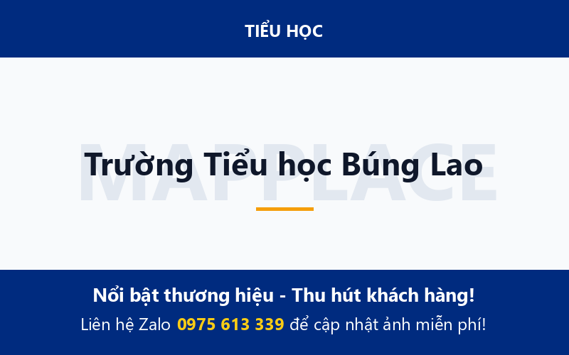 Trường Tiểu học Búng Lao