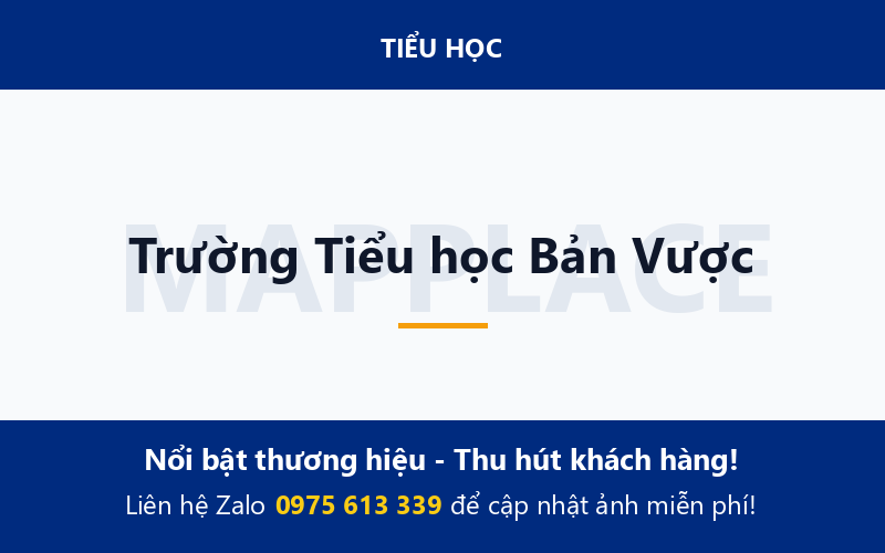 Trường Tiểu học Bản Vược