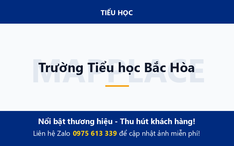 Trường Tiểu học Bắc Hòa
