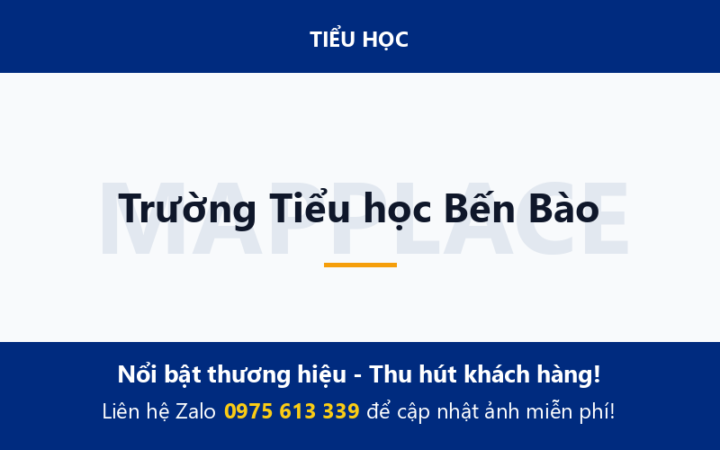 Trường Tiểu học Bến Bào