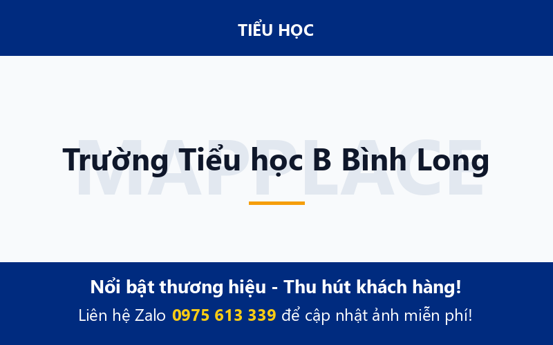 Trường Tiểu học B Bình Long