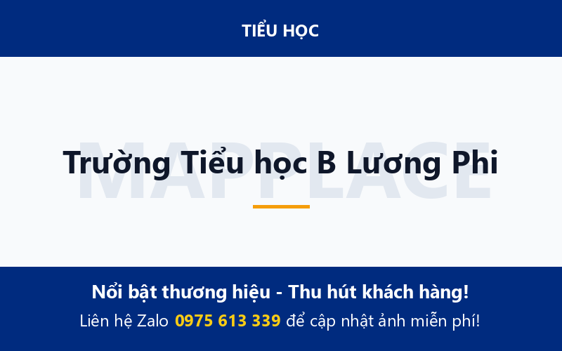 Trường Tiểu học B Lương Phi
