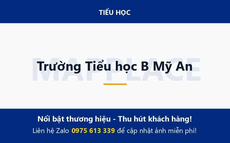 Trường Tiểu học B Mỹ An