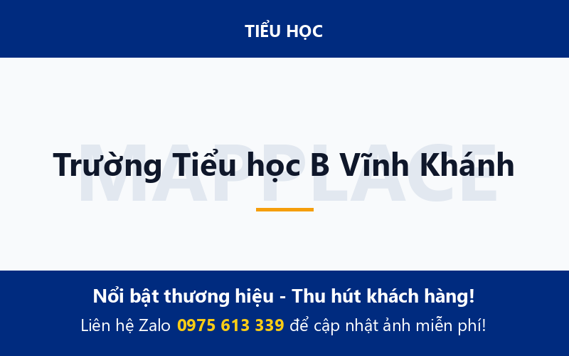 Trường Tiểu học B Vĩnh Khánh