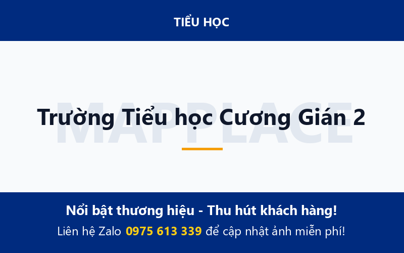 Trường Tiểu học Cương Gián 2