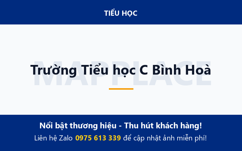 Trường Tiểu học C Bình Hoà