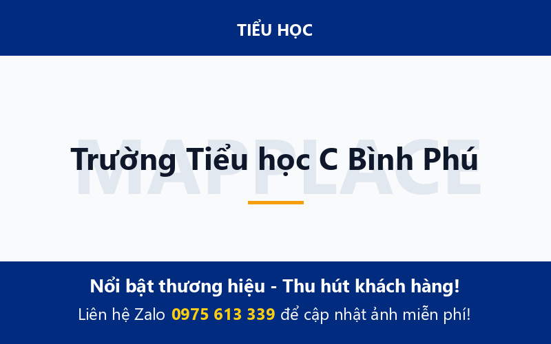 Trường Tiểu học C Bình Phú