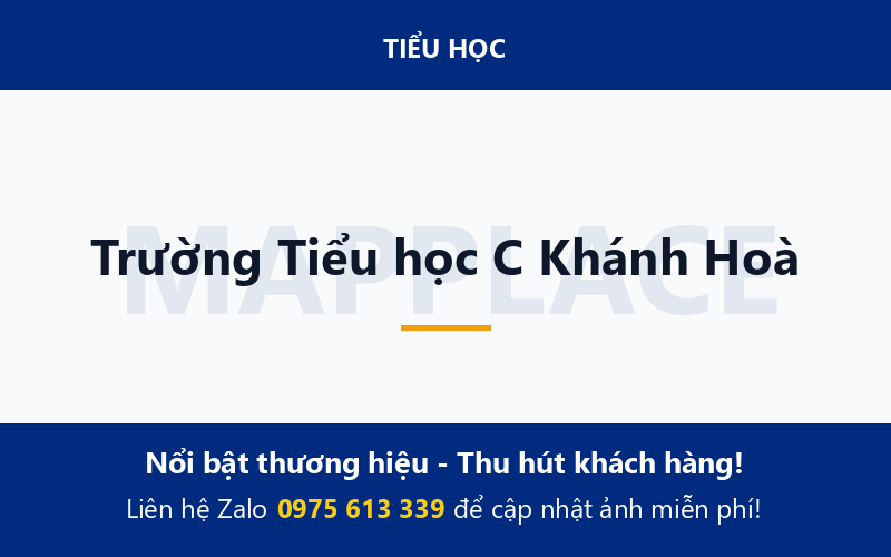 Trường Tiểu học C Khánh Hoà