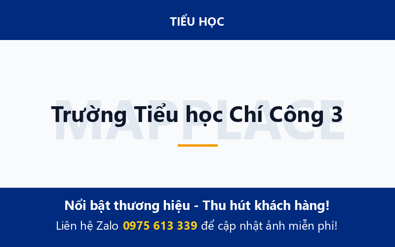 Trường Tiểu học Chí Công 3