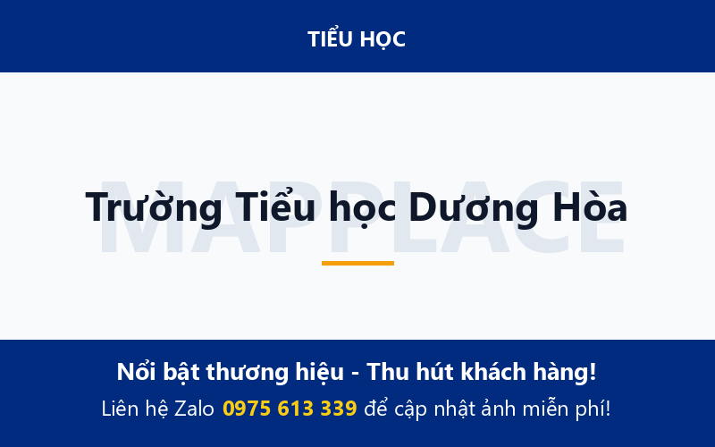 Trường Tiểu học Dương Hòa