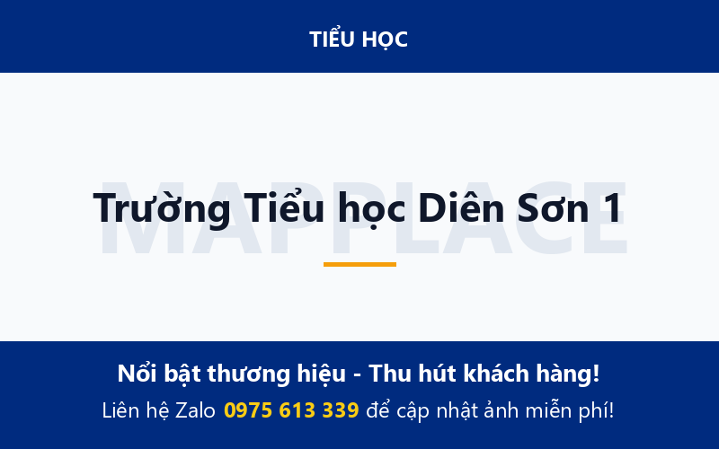 Trường Tiểu học Diên Sơn 1