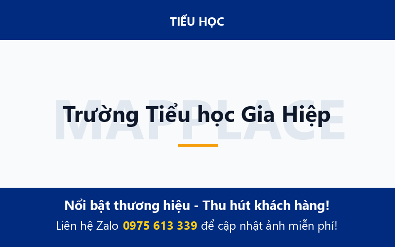 Trường Tiểu học Gia Hiệp