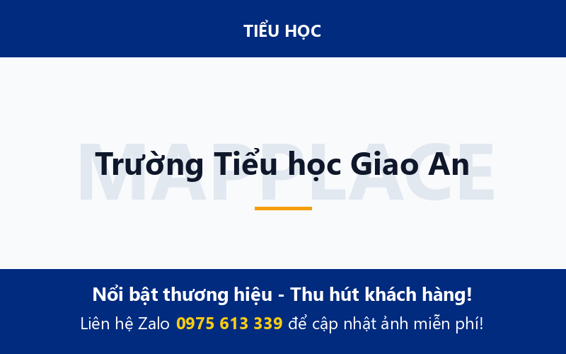 Trường Tiểu học Giao An