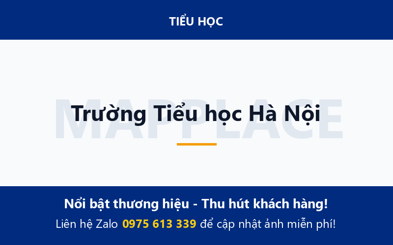 Trường Tiểu học Hà Nội