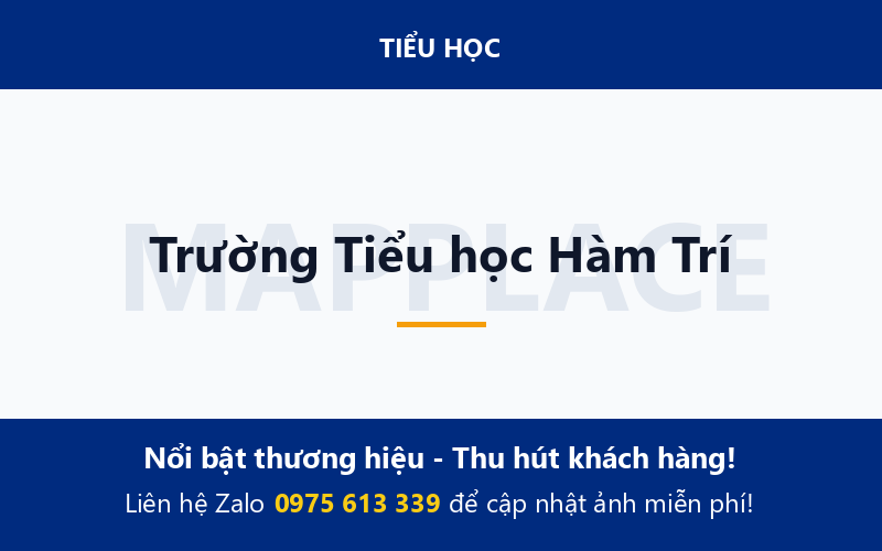 Trường Tiểu học Hàm Trí