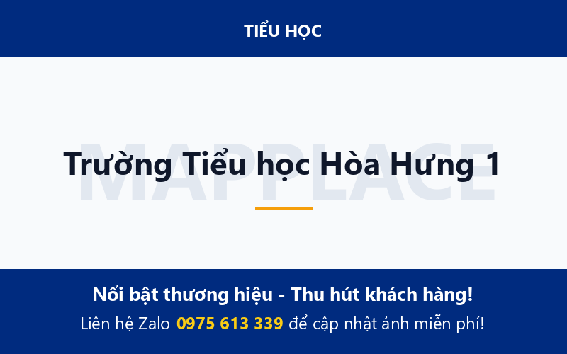Trường Tiểu học Hòa Hưng 1