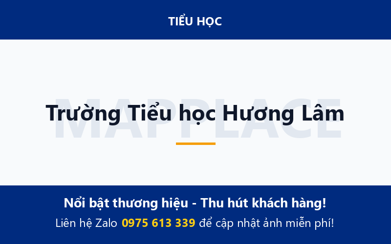 Trường Tiểu học Hương Lâm
