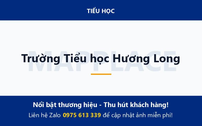 Trường Tiểu học Hương Long