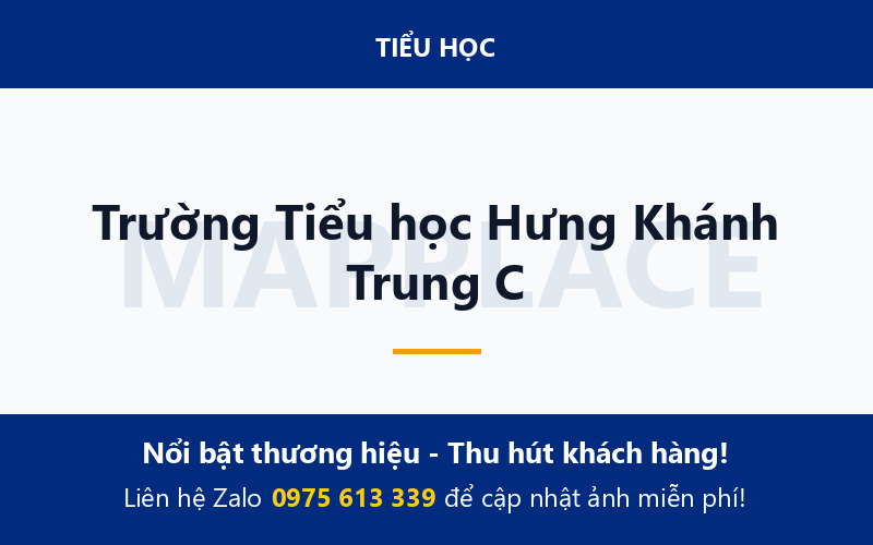 Trường Tiểu học Hưng Khánh Trung C