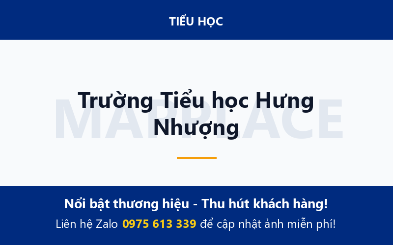 Trường Tiểu học Hưng Nhượng