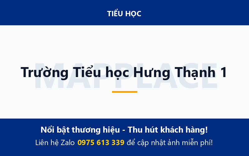 Trường Tiểu học Hưng Thạnh 1