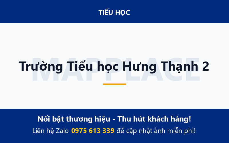 Trường Tiểu học Hưng Thạnh 2