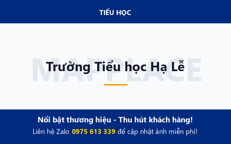 Trường Tiểu học Hạ Lễ