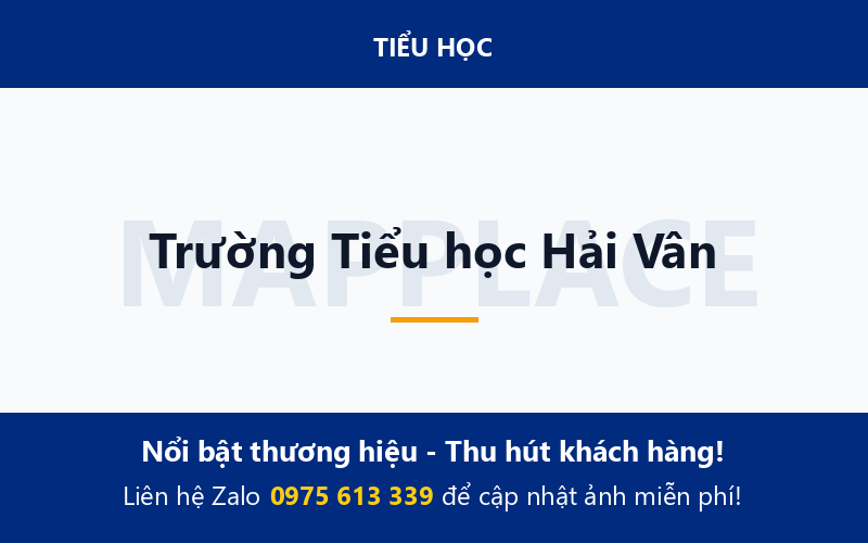Trường Tiểu học Hải Vân