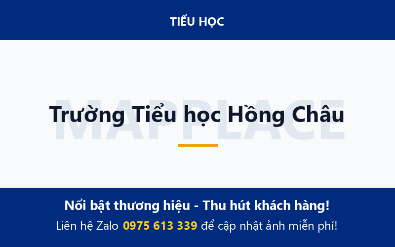 Trường Tiểu học Hồng Châu