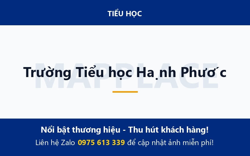 Trường Tiểu học Hạnh Phước