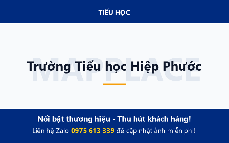 Trường Tiểu học Hiệp Phước